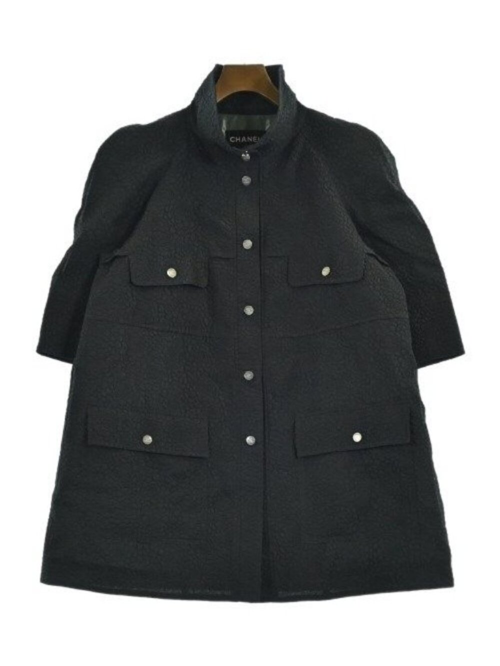 Chanel Coat Gray